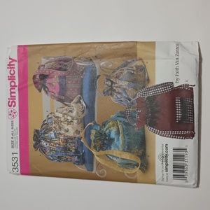 2/$15 Y2K Simplicity 3531 Sewing Pattern 039363311935 ©2007